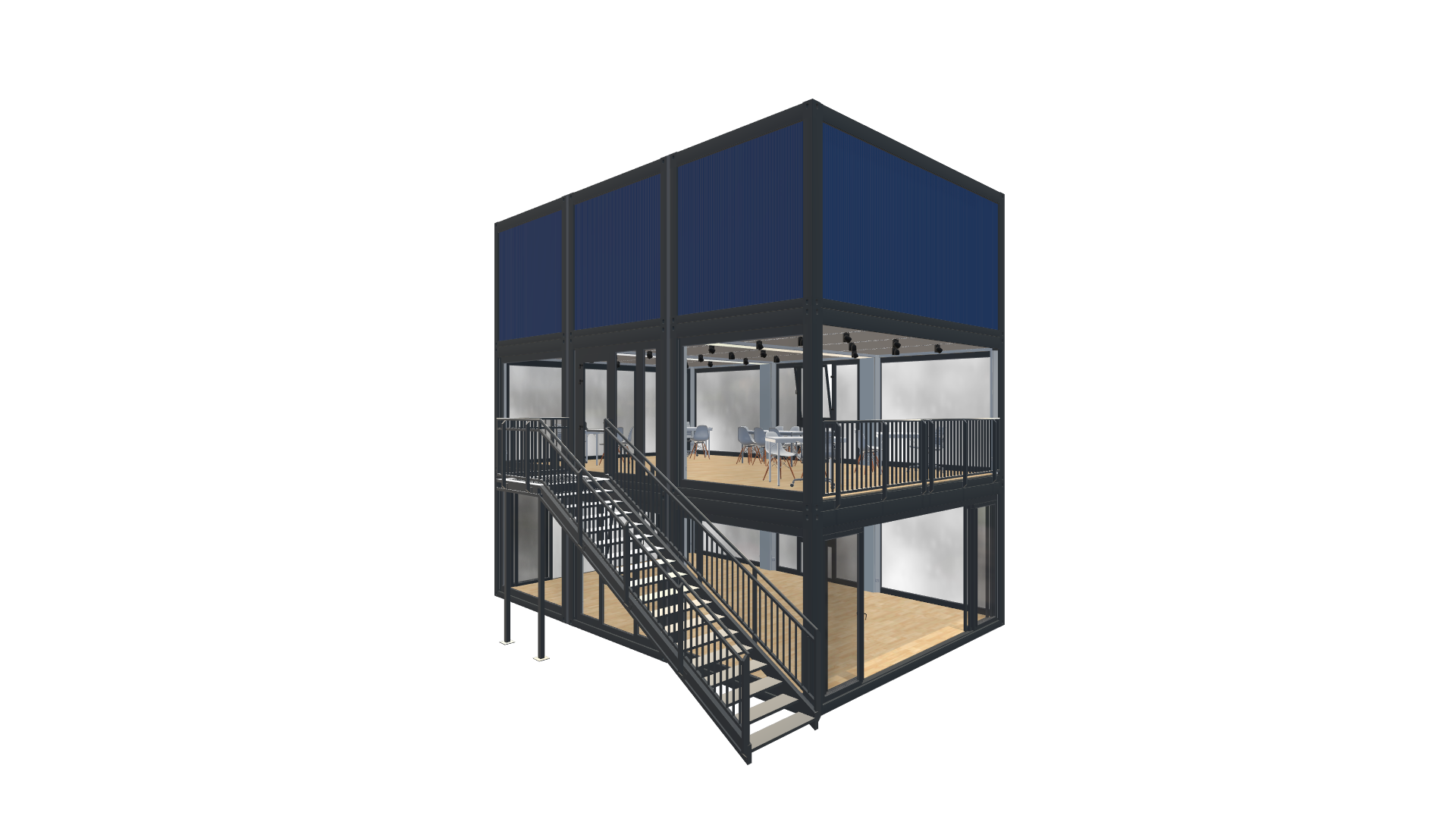 Eventcontainer Vario-Line | PREFAB 105 - Screenshot - Vorne Links