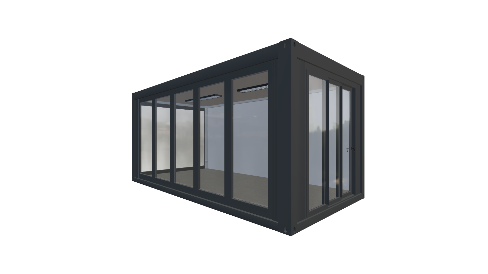 Eventcontainer Vario-Line | PREFAB 4 - Vorne Rechts Eventcontainer Vario-Line | PREFAB 4 - Screenshot - Vorne Rechts